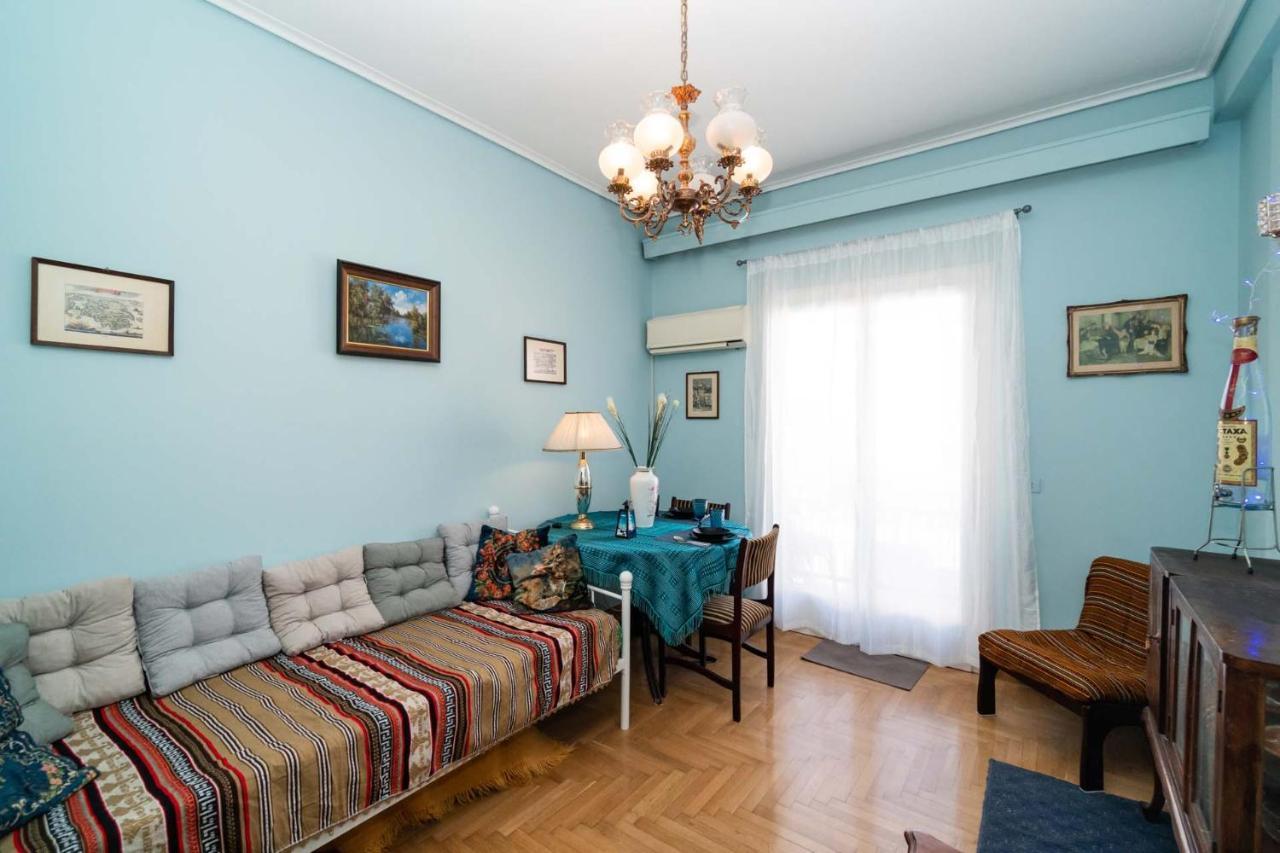Acropolis View Vintage Style Apartment In Koukaki Афины Экстерьер фото
